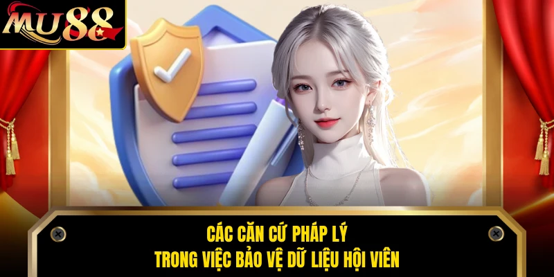 Các căn cứ pháp lý trong việc bảo vệ dữ liệu hội viên